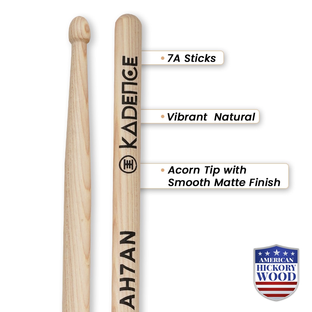 Kadence AH7AN Touring Series 7A Drumsticks, view 3 of 6