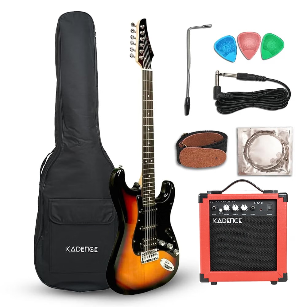 Kadence EGSUN-SC Astroman 39" Electric Guitar, view 1 of 6