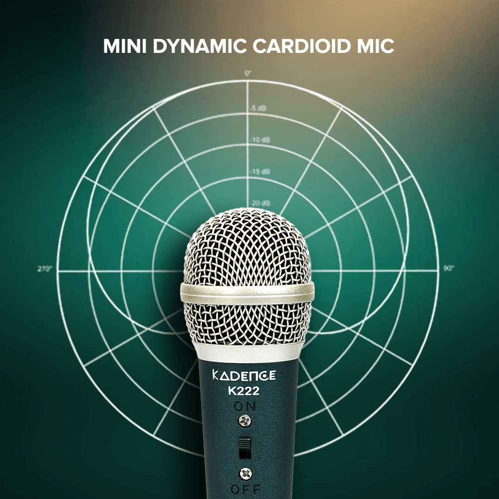 Kadence K222 Home Series Wired Mini Mic, view 2 of 8