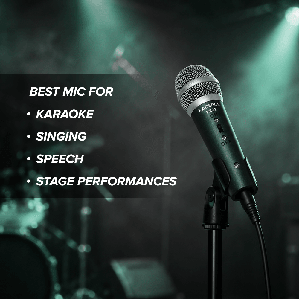 Kadence K222 Home Series Wired Mini Mic, view 8 of 8