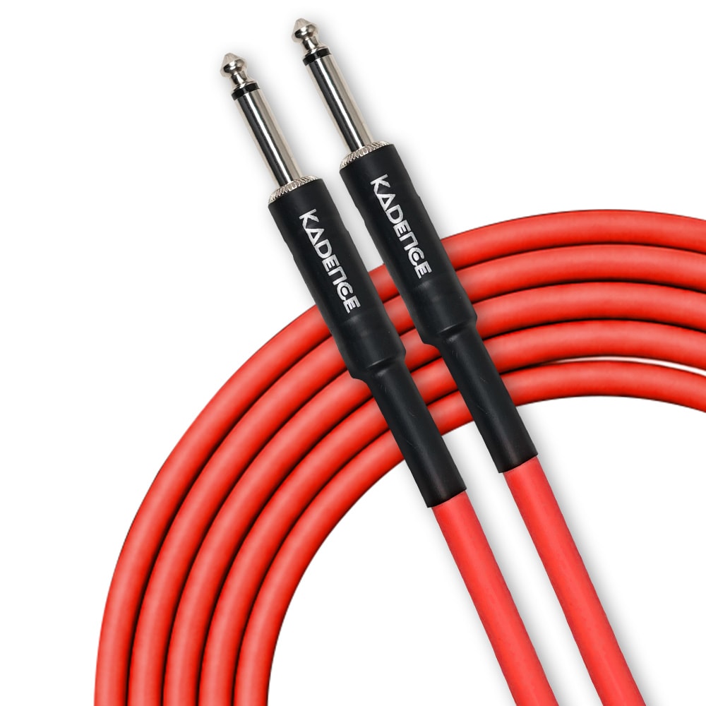 Jamming Series Instrument Cable · Red