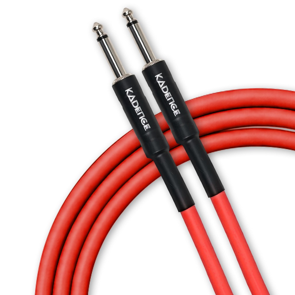 Kadence KJJ3M-J01-RD Jamming Series Instrument Cable, view 1 of 6