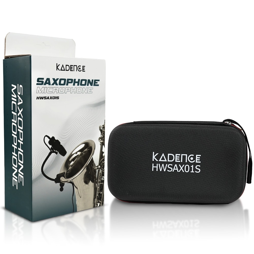 Kadence HWSAX01S Touring Series Alto & Tenor Saxophone Clip-On Gooseneck Condenser Mic, view 6 of 6