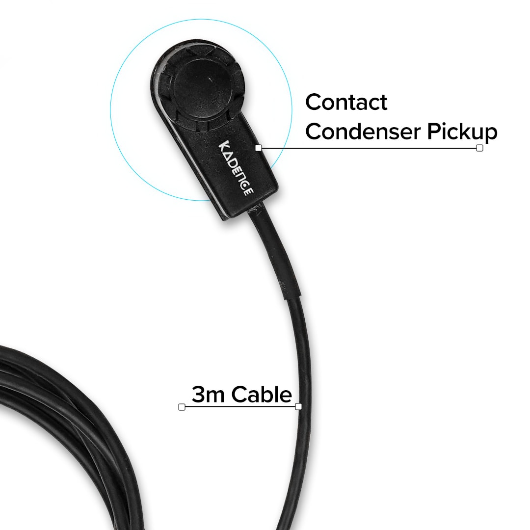 Kadence HWC410S Touring Series Miniature Vibration Pickup Mic, view 3 of 7