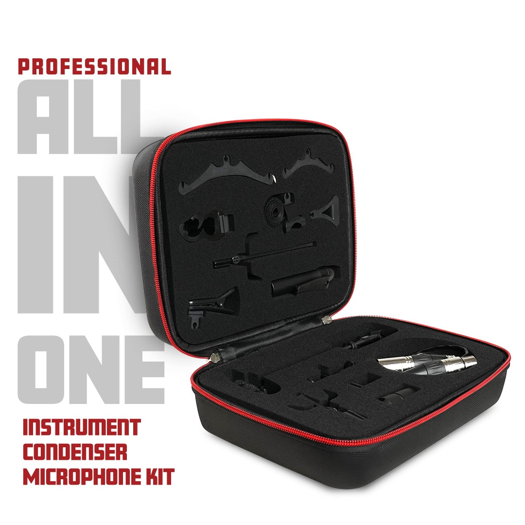 Kadence HW5000S Touring Series All-in-One Instrument Condenser Mic Kit, view 2 of 6