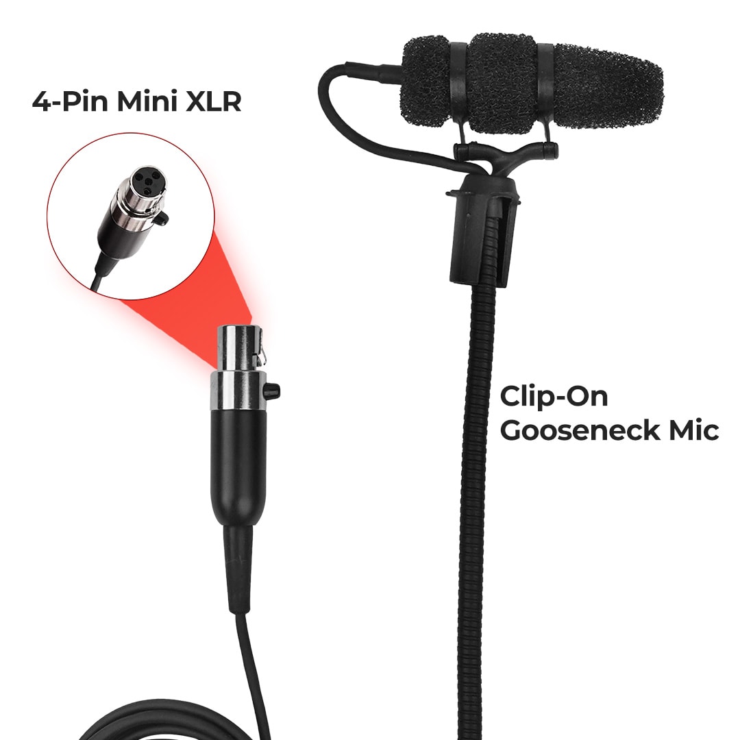 Kadence HW5000S Touring Series All-in-One Instrument Condenser Mic Kit, view 4 of 6