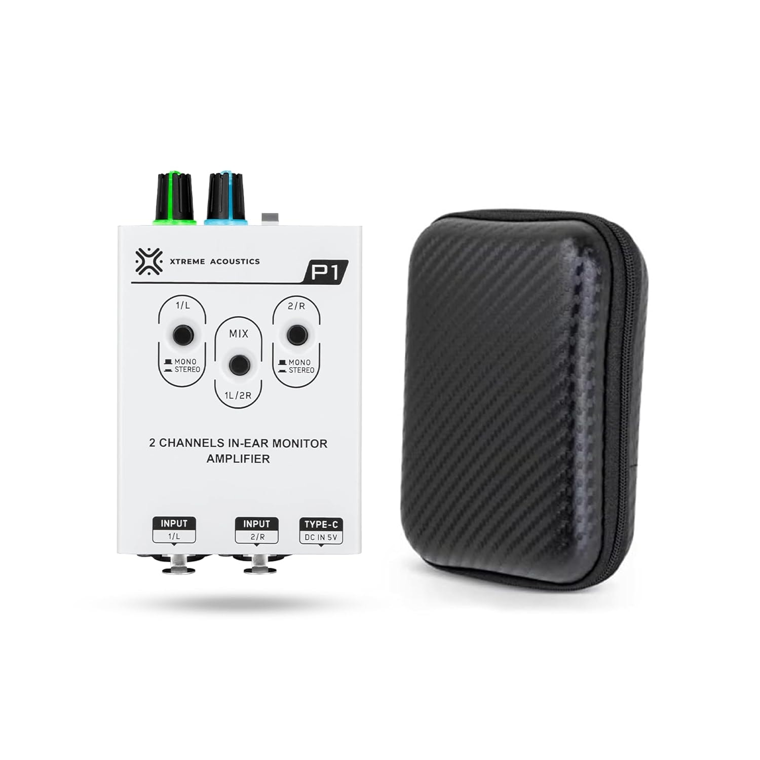 Xtreme Acoustics P1 Jamming Series In-Ear Monitor Amplifier, view 4 of 5