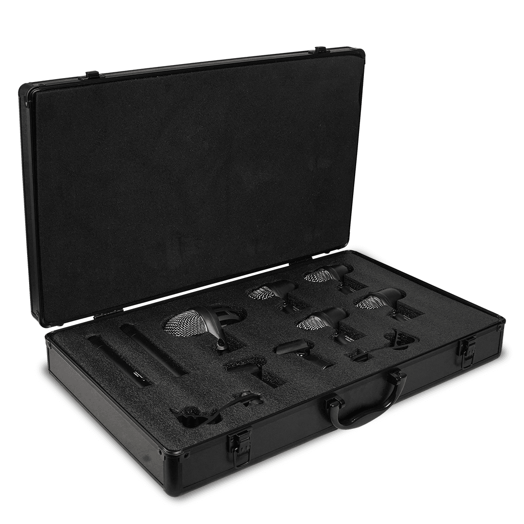 Kadence HWD01S Touring Series 7-Piece Drum Mic Kit, view 1 of 8