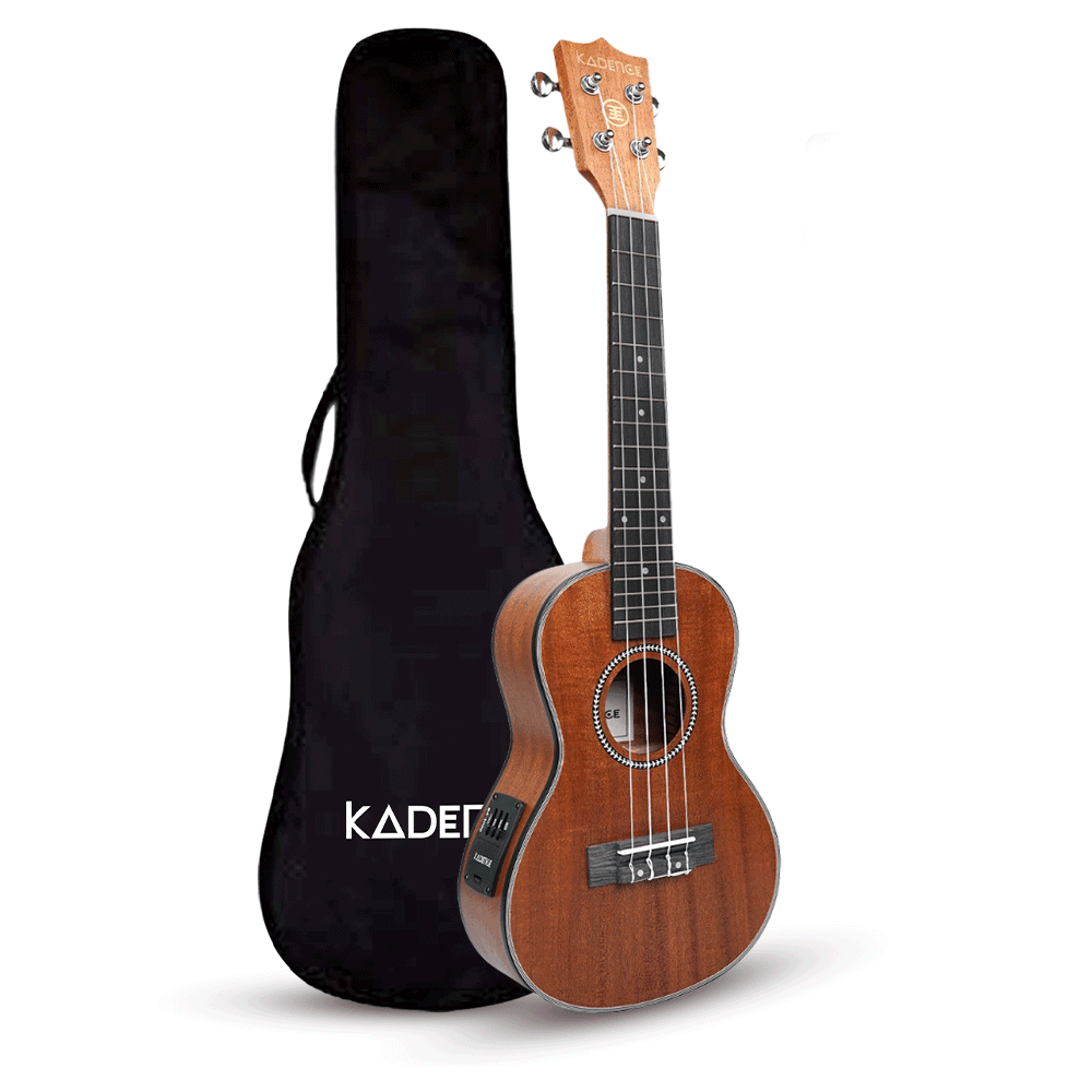 Kadence UKTBE11 Concert 24" Electro Acoustic Ukulele, view 1 of 6