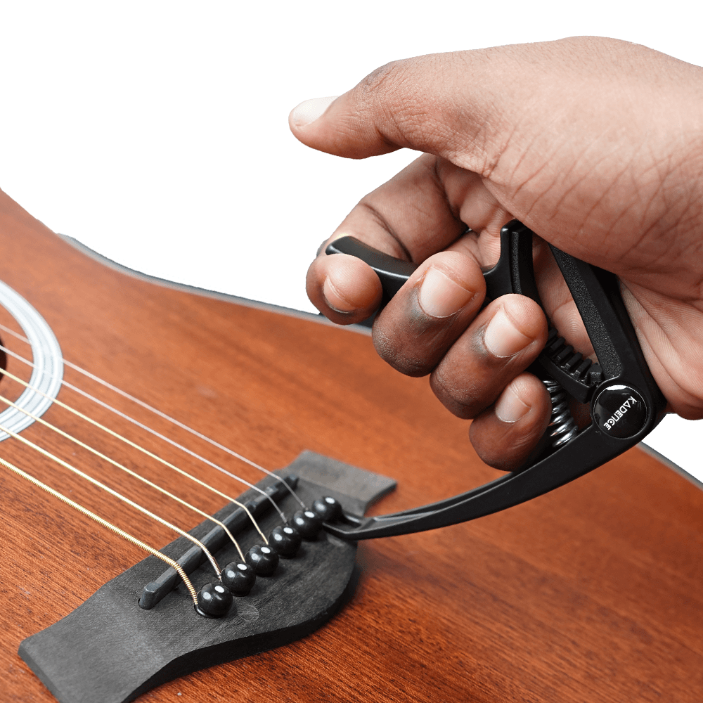 Kadence PRJ01-BK Jamming Series Guitar Capo with Bridge Pin Remover, view 5 of 6