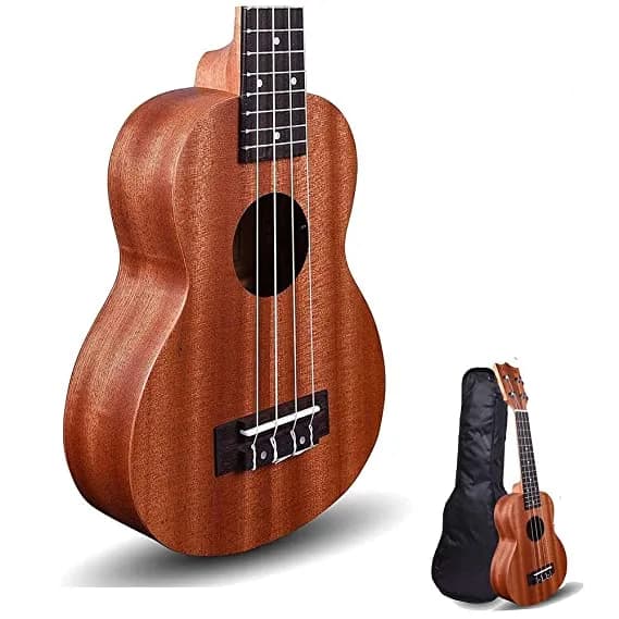 kadence Acoustic Soprano Ukulele with bag
