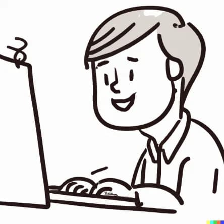 The person from the start of the article, now looking pleased
