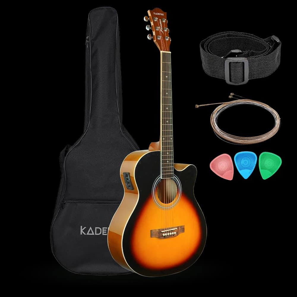 Kadence FNTR-SUNEQ Frontier 40" Electro Acoustic Guitar, view 1 of 6