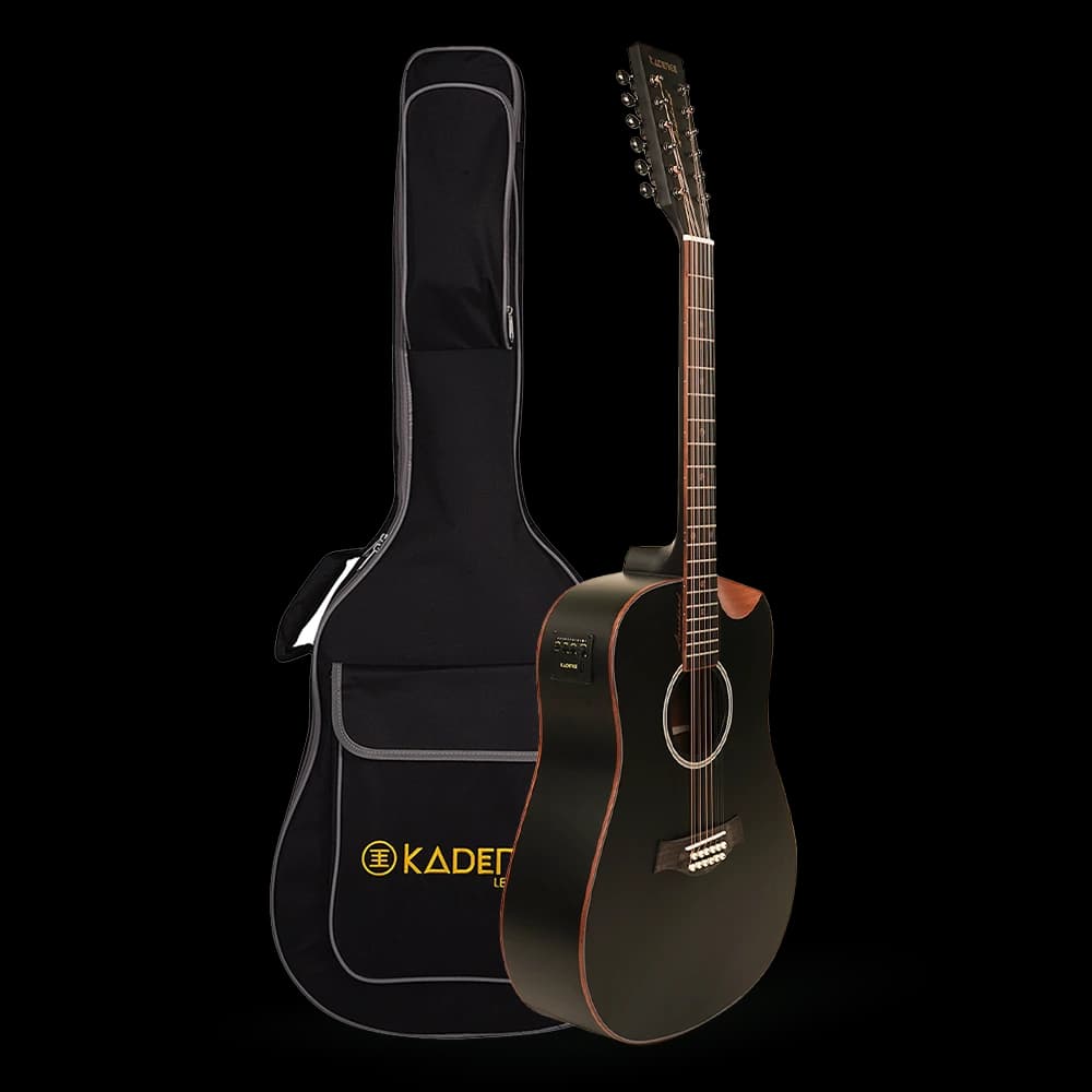 Kadence SH04-12EQ Slowhand 41" 12-String Electro Acoustic Guitar, view 1 of 6