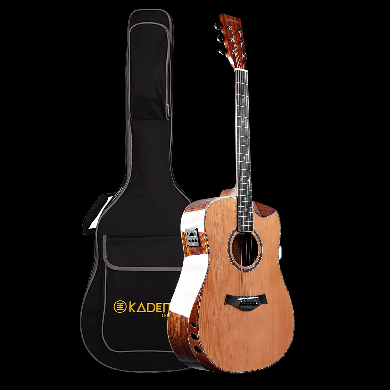 Kadence SH100PRO Slowhand 41" Electro Acoustic Guitar, view 1 of 7