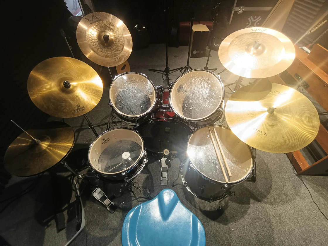 The drum kit