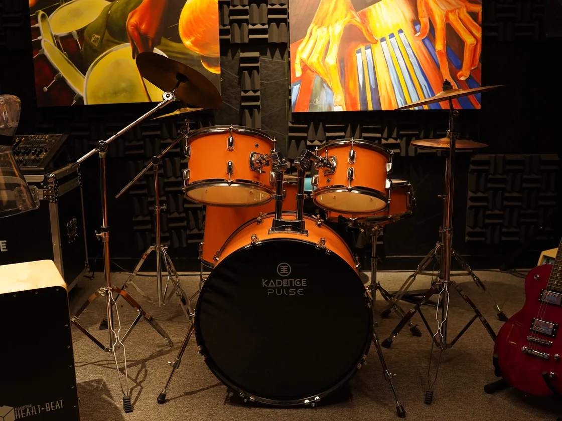 The drum kit
