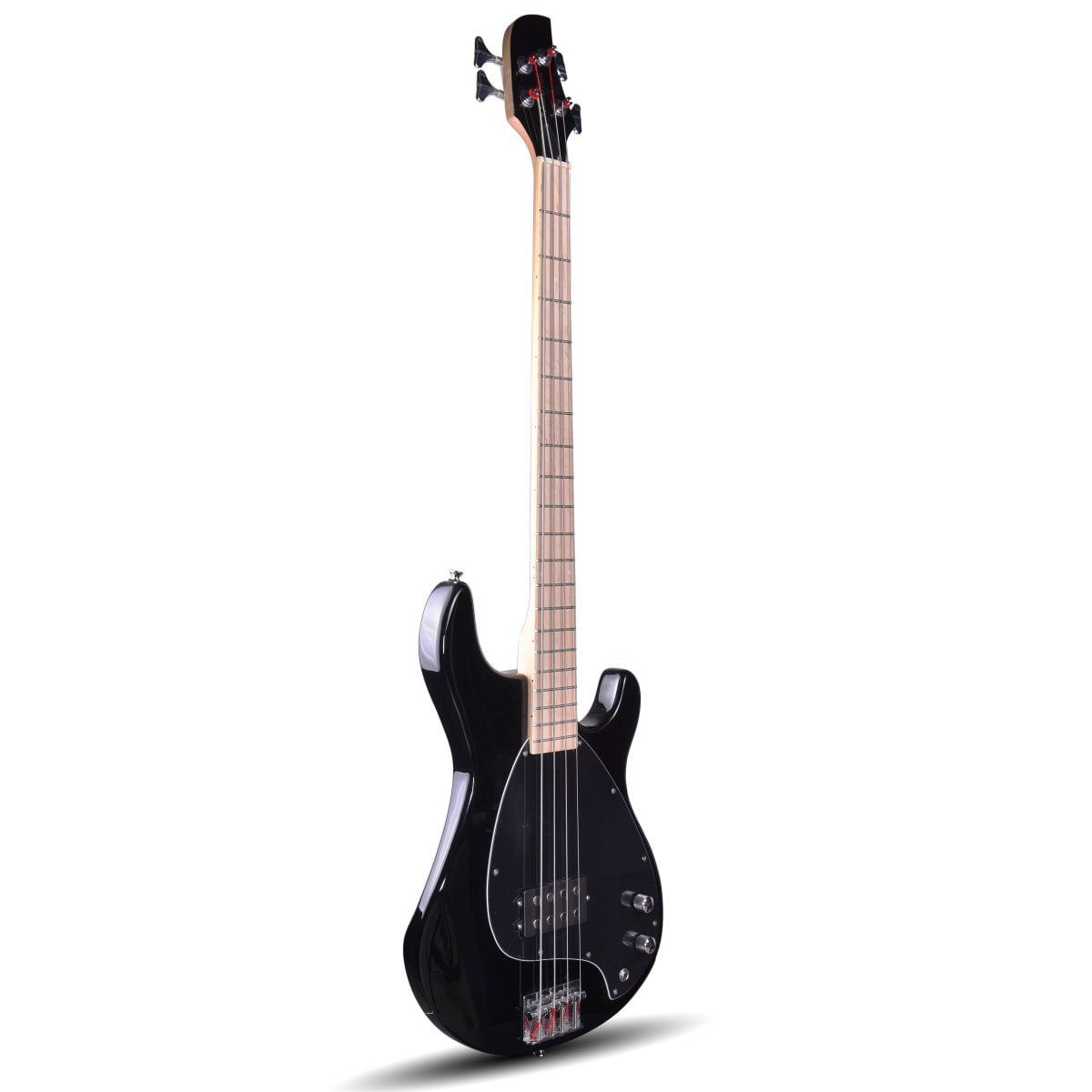 DSC_4208 Kadence, Chronicle Series Electric Bass Guitar, Black Ash Wood with P-J Pickup, 2 Tone and 2 Volume Control - Image 2