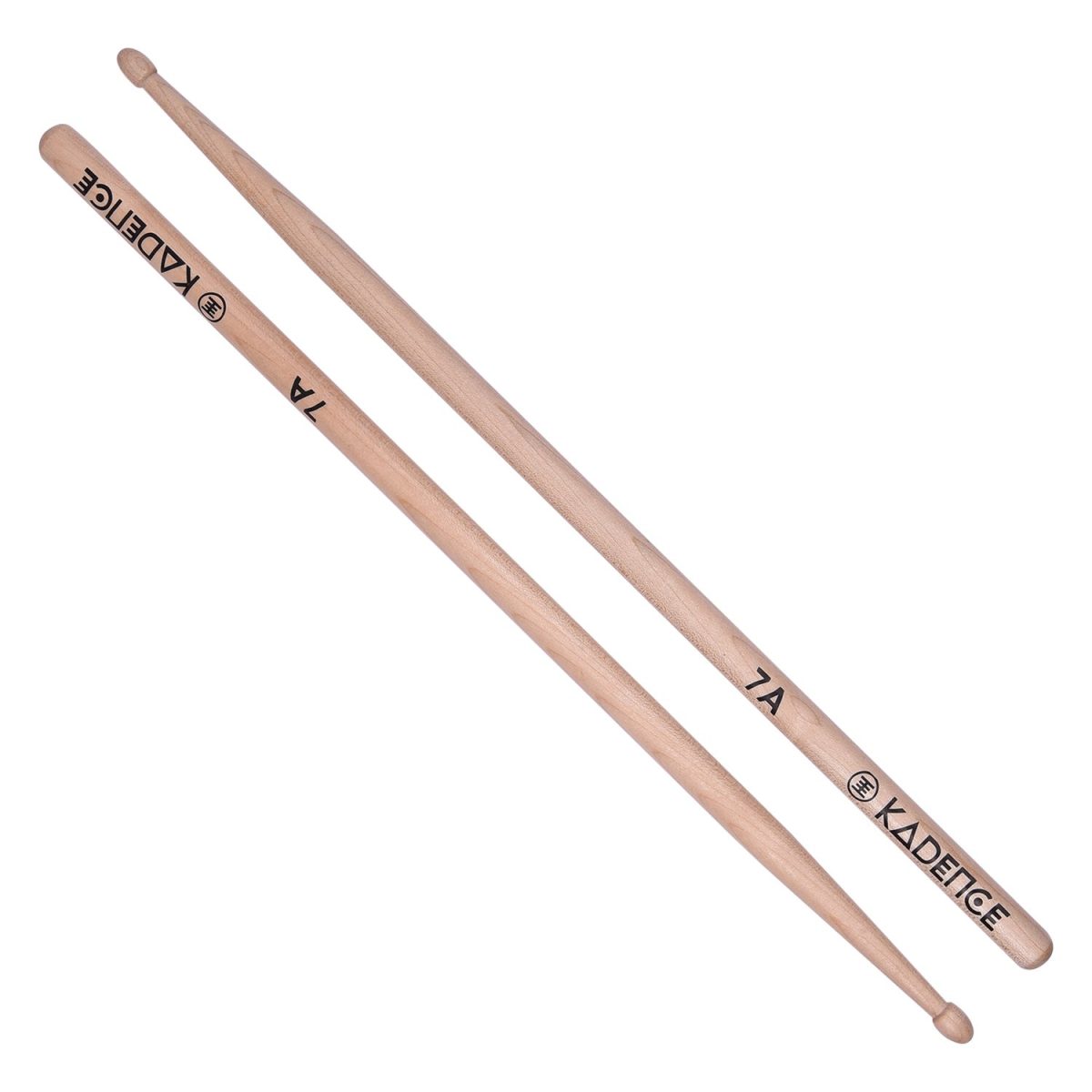 Maple Wood Drum Stick Wooden Tip 7A - Image 2