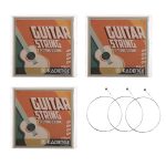 Kadence STRA1ST Jamming Series Acoustic Guitar Strings - Pack of 3 | Alloy Steel, 1st E String (0.011 Gauge) | For Acoustic & Semi-Acoustic Guitars