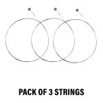 Kadence STRA1ST Jamming Series Acoustic Guitar Strings - Pack of 3 | Alloy Steel, 1st E String (0.011 Gauge) | For Acoustic & Semi-Acoustic Guitars - Image 2