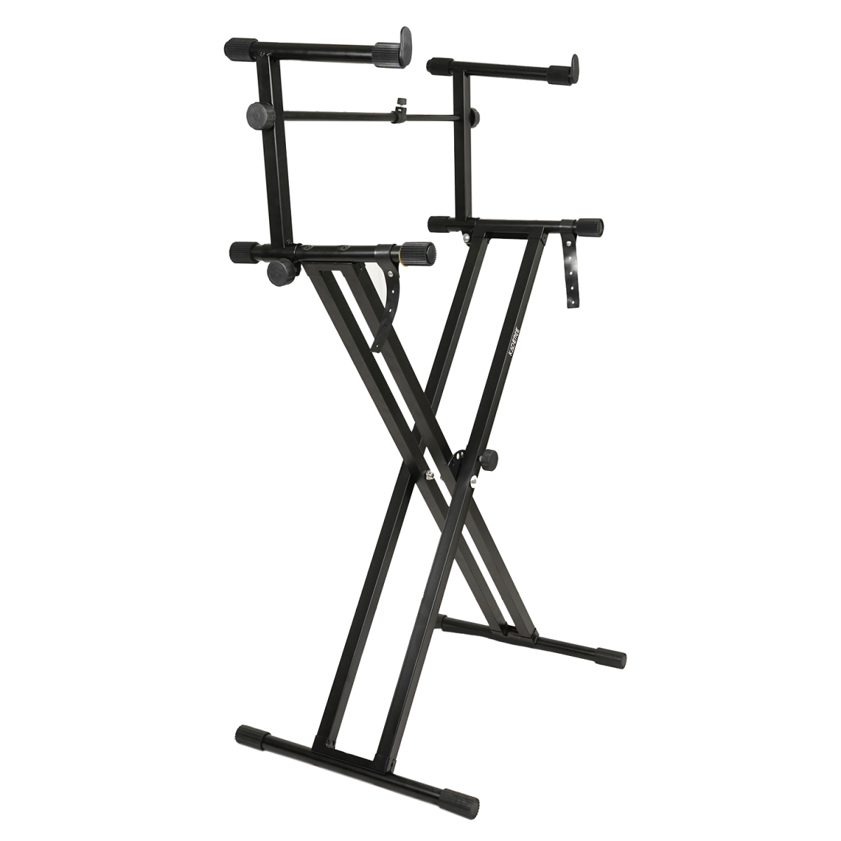 Metal Double Keyboard 3 Heavy Duty Metal Double Keyboard Stand (NK-14) - Image 2