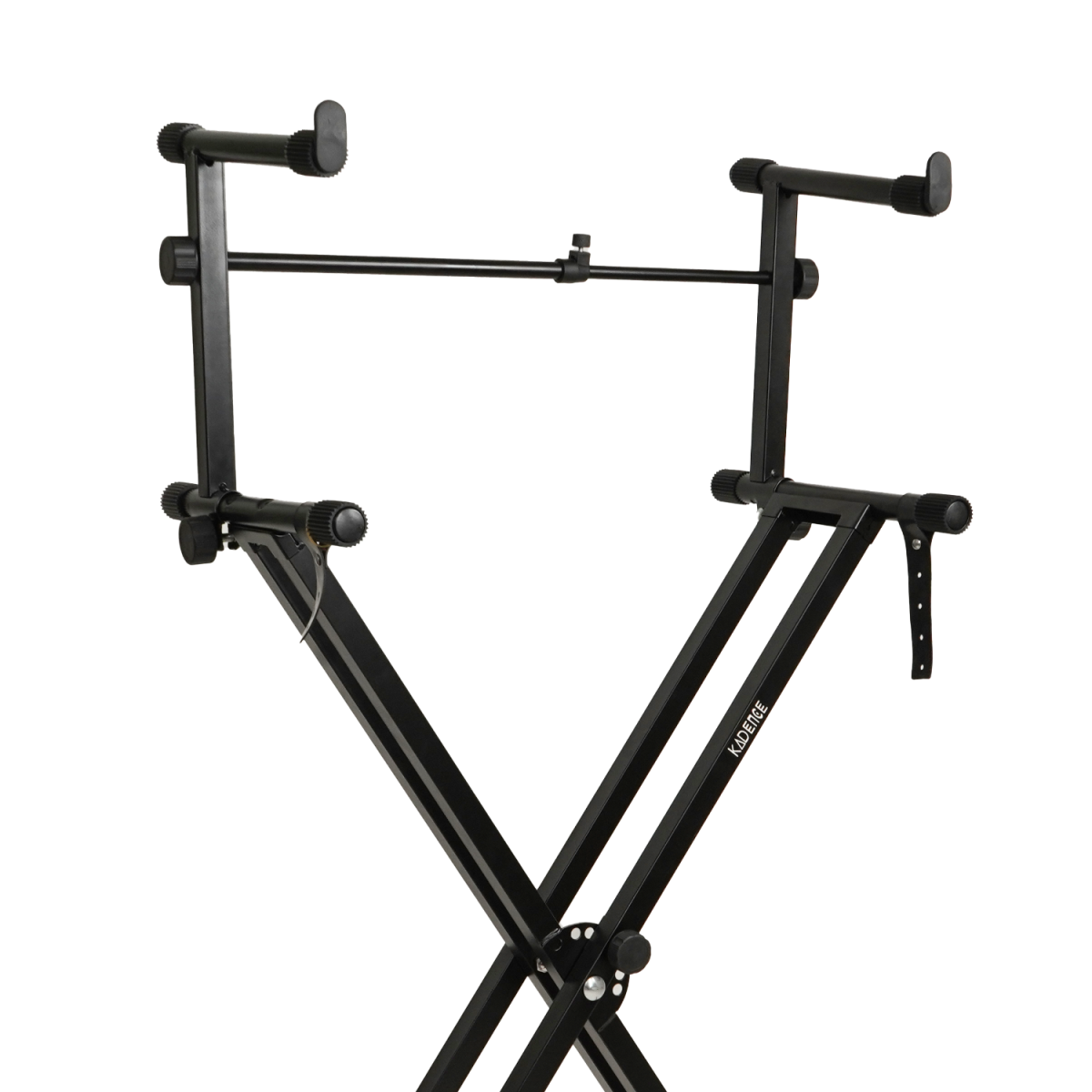 Metal Double Keyboard 6 Heavy Duty Metal Double Keyboard Stand (NK-14) - Image 5