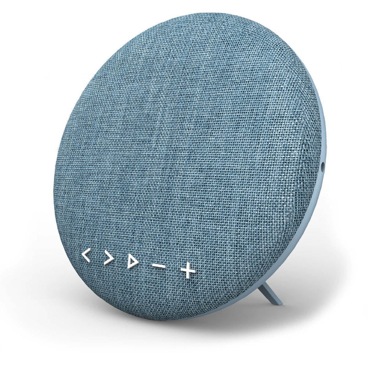 Blue 12 W Fabric TWS Bluetooth Speaker