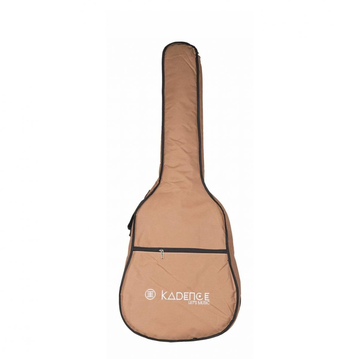 Kadence Acoustic Guitar Padded Bag, Brown