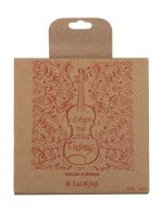 A pack of violin strings with Kadence branding