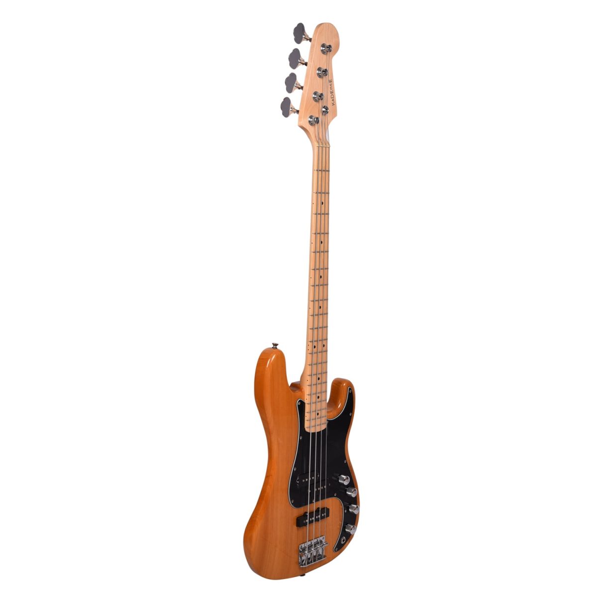Kadence, Chronicle Series Electric Bass Guitar, Natural Ash Wood EB-06 NAT