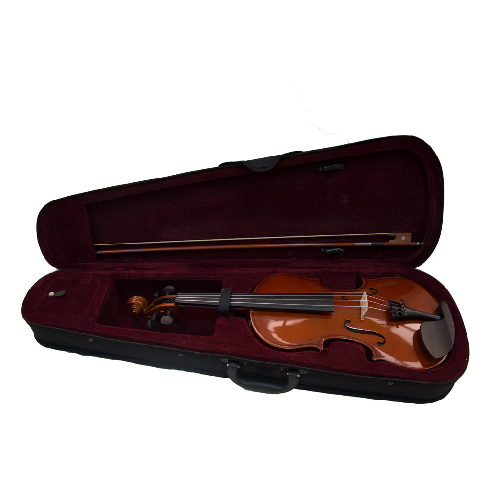 Kadence Vivaldi Violin VIV101 Solid Spruce Top, Maple Black and Gloss Body