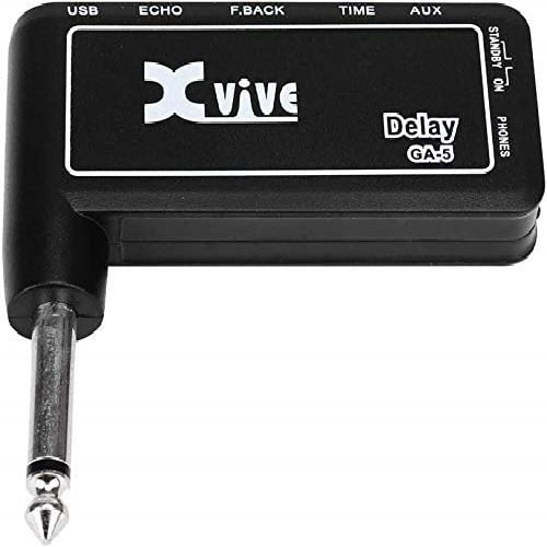 Xvive Headphone Delay Amplug Guitar Amplifier Mini Amp USB Charge GA-5