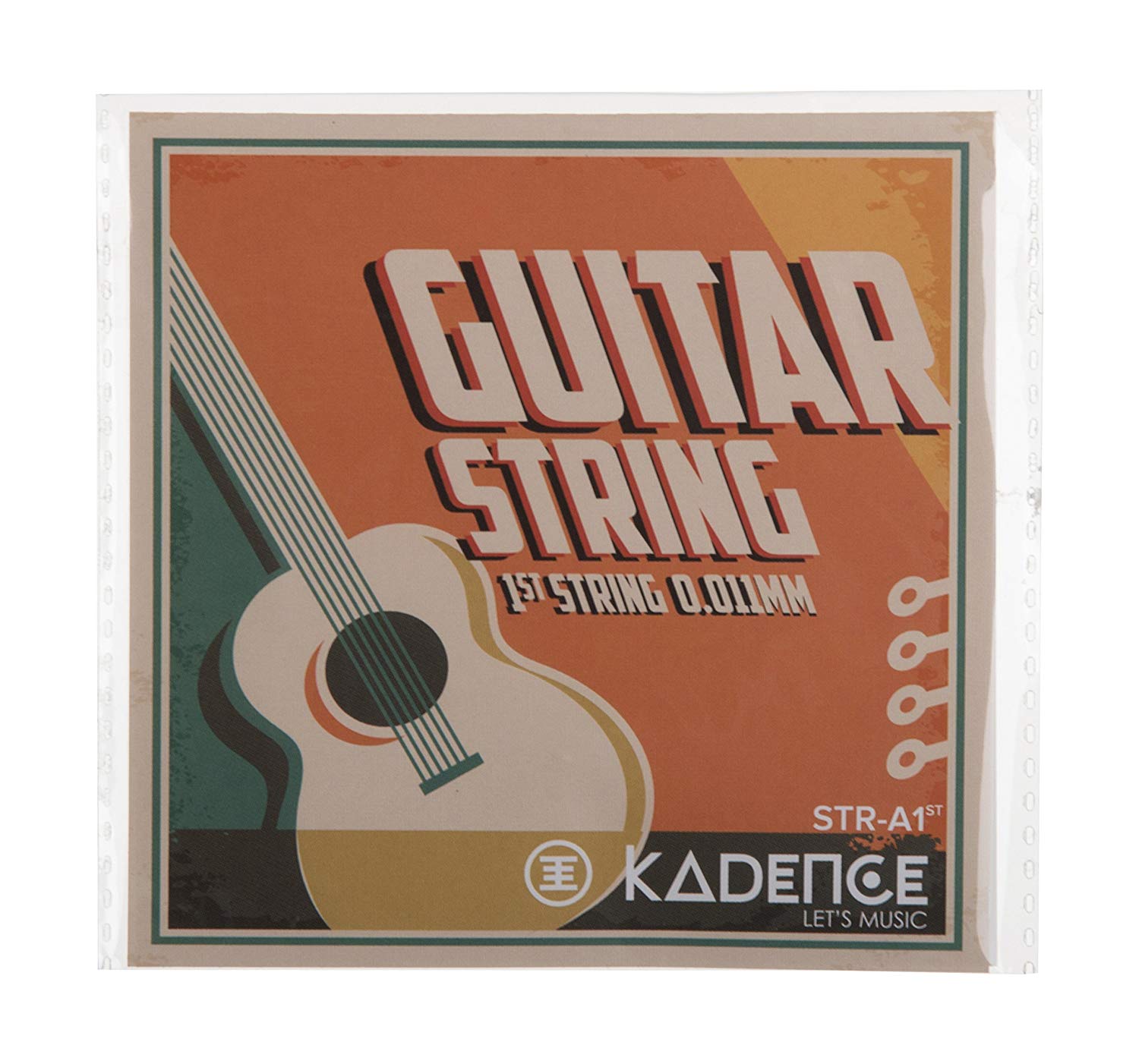 Acoustic Guitar Single 1st E String, Pack of 3