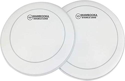 Wambooka Double Sand 2ply/Sand Double Oil Clear Head 14" inch 2 ply Drum Head