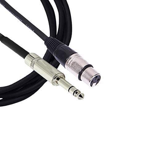 Kadence microphone cable TRS 6.3mm to XLR 3 Pole Female KFJ-3m