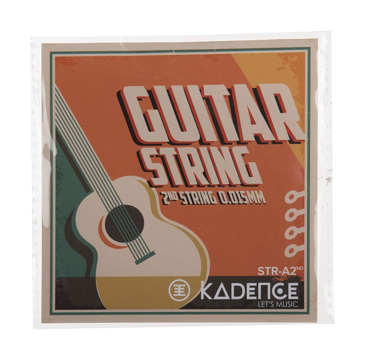 Kadence Acoustic Guitar Single 2nd B String STRA-2ND Pack of 3