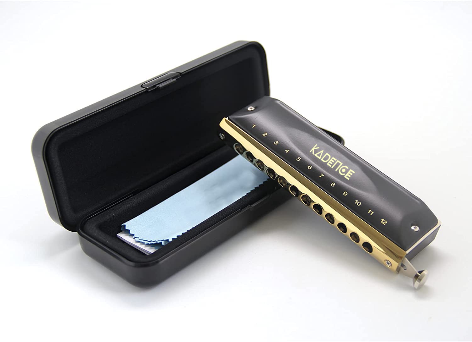 48K Professionals and Students East top King Dream Chromatic Harmonica Key of C,12 Holes 48 Tones Professional Mouth Organ Harmonica for Adults 