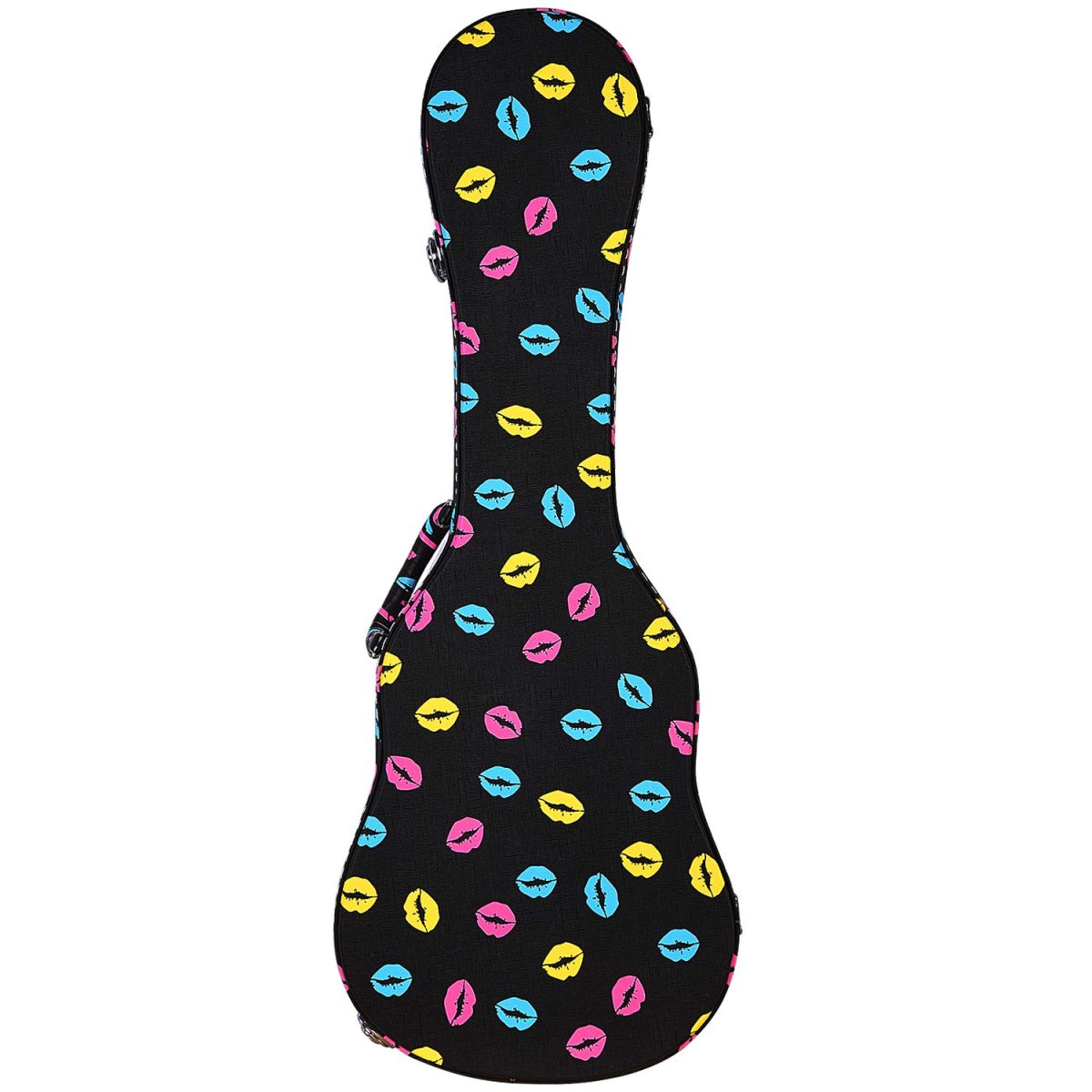 A ukulele case with a Lip design A ukulele case with a Lip design