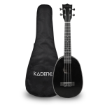 Kadence UKCPB03BK Concert 24" Acoustic Ukulele | Mahogany Wood | Comes with Bag | Includes Learning Course