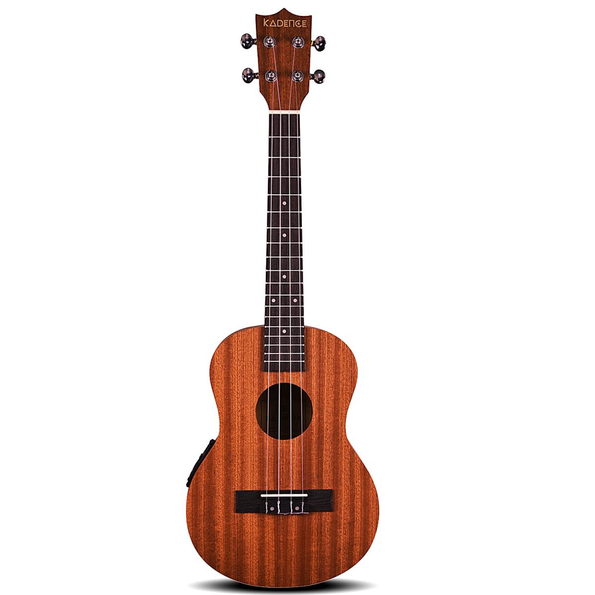 26inch Mahagony Wood Tenor Size Semi Acoustic Ukulele with EQ and Bag + a Free Ukulele Learning Course. - Image 3