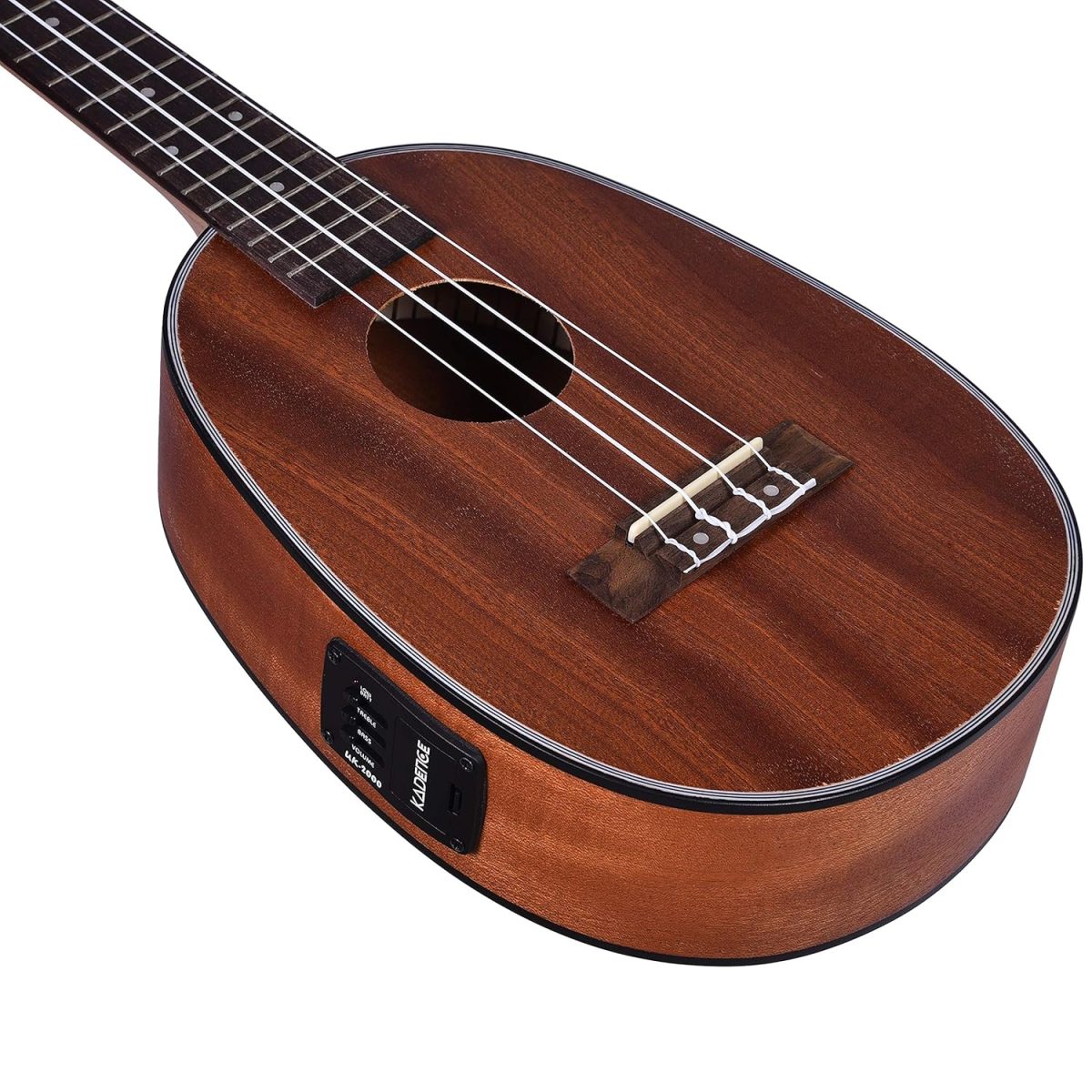 Concert Pineapple 24" Ukulele with Bag + a Free Ukulele Learning Course. - Image 3