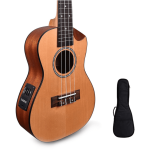 A Demicut Away design Spruce Wood Concert Ukulele With Bag