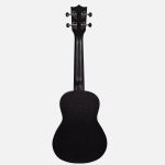 Kadence Ukulele 23" Concert Spring Summer Collection of Ukuleles (Raven Black)