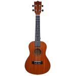 Kadence Concert Ukulele 23 Inch – Cinnamon Brown, Fluorocarbon Strings, Matte Finish with Strap & Bag (Spring Summer Collection) - Image 2