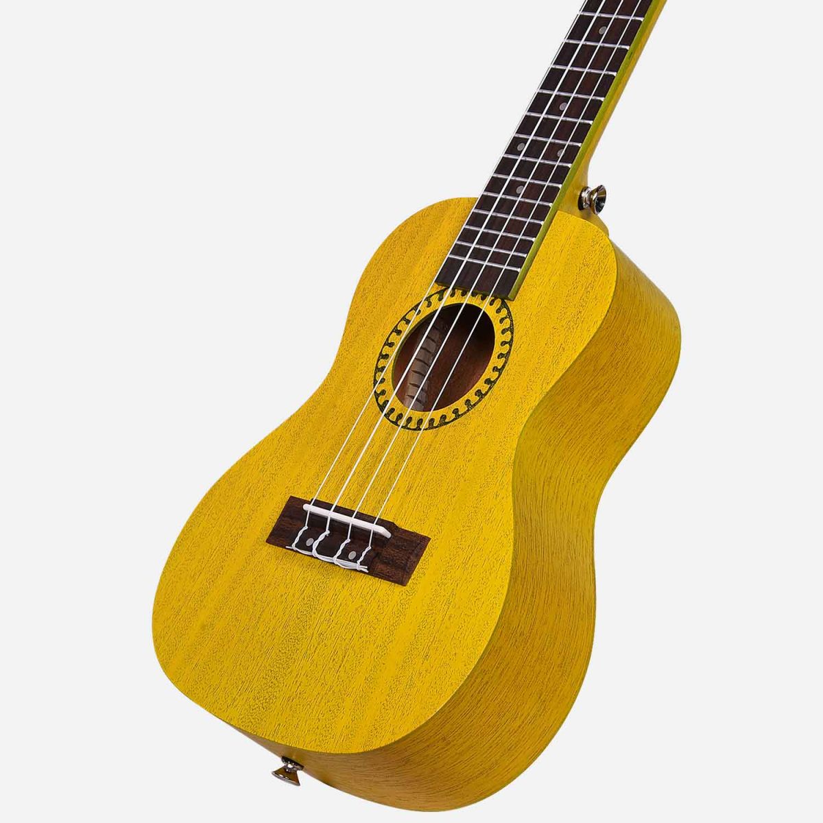 yellow ukulele
