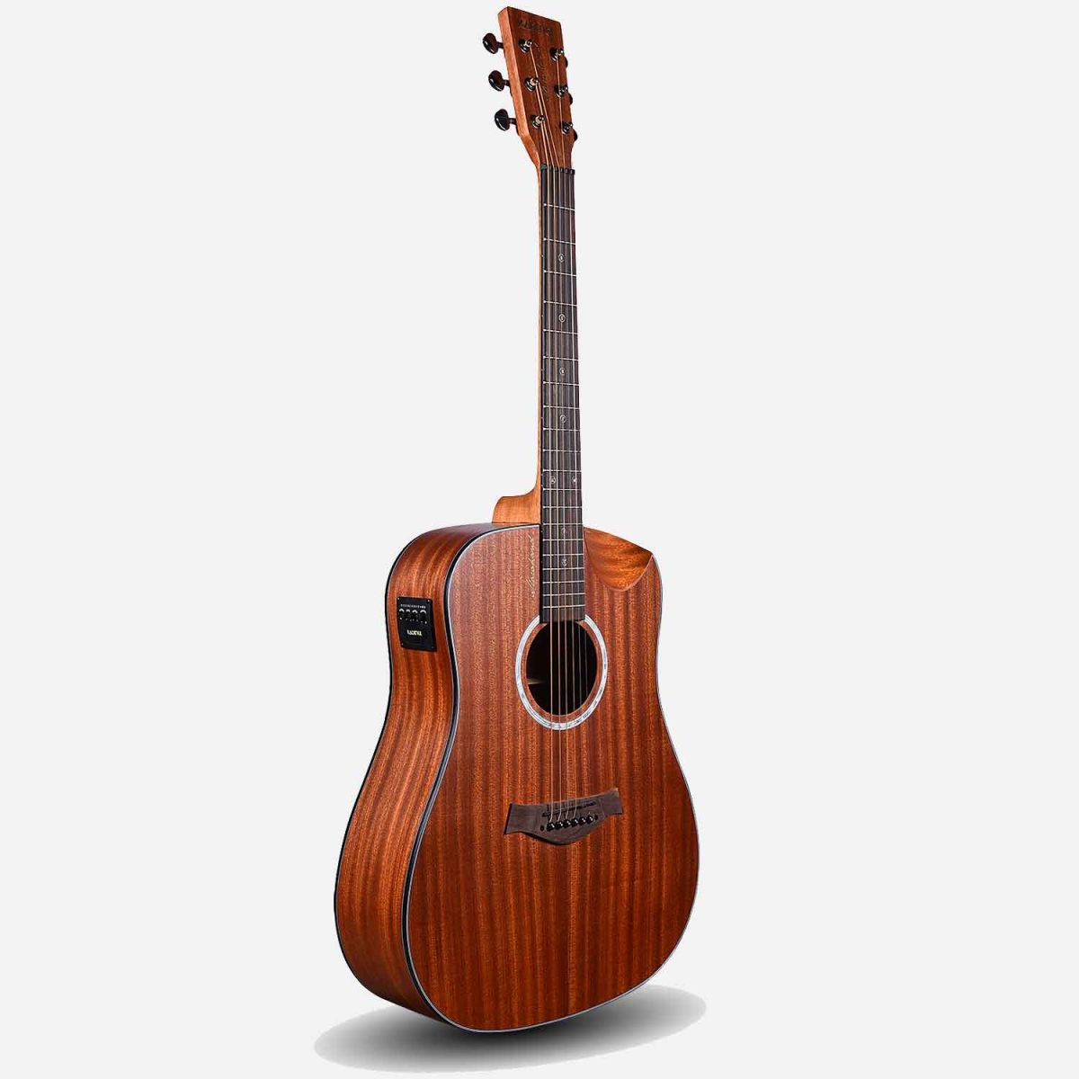 kadence-slowhand-Sh03-2 Slowhand Series | Mahogany Wood 41" Semi Acoustic Guitar With Super Combo + a Free Guitar Learning Course. (SH-03-C) - Image 7