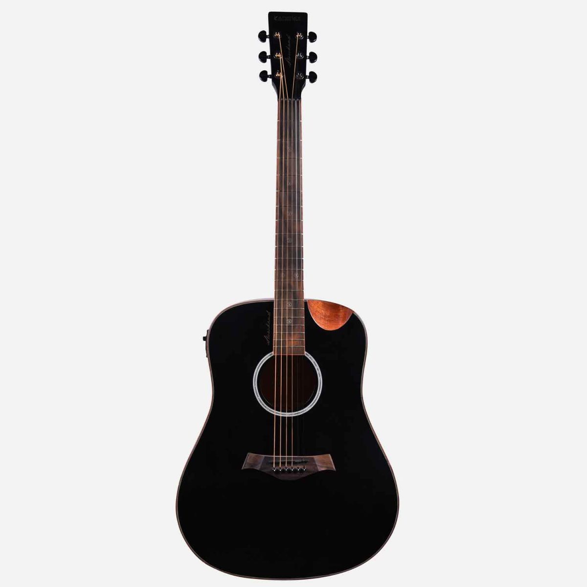 Slowhand semi acoustic 41 black spruce wood guitar