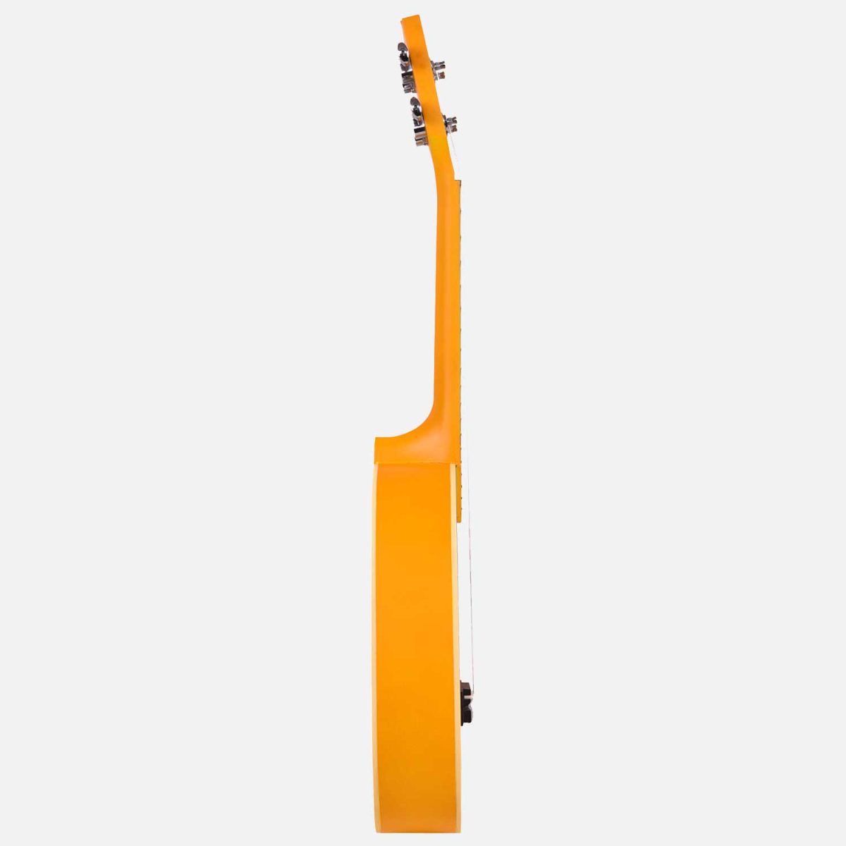 Martini Yellow Pineapple Shape Concert 24" Ukulele Saple Wood with Binding + a Free Ukulele Learning Course. - Image 3