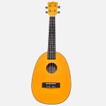 Martini Yellow Pineapple Shape Concert 24" Ukulele Saple Wood with Binding + a Free Ukulele Learning Course. - Image 4
